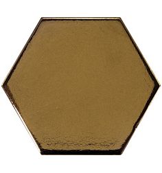 Equipe Scale 23837 Hexagon Metallic Настенная плитка 12,4x10,7 см