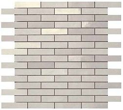 Atlas Concorde Dwell Silver Mosaico Brick Мозаика 30,5х30,5 см