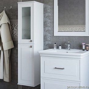 Sanflor Модена Пенал L Белый 34,2х32,5х141