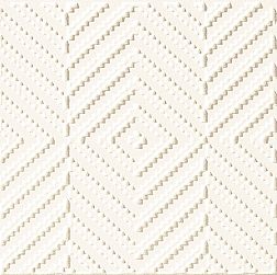 Tubadzin Elementary D-Patch White STR 13 Декор 14,8x14,8 см