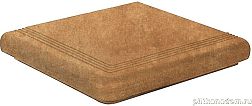 Gresmanc Gobi Esquina Florentina Gobi Universal Коричневая Матовая Ступень угловая 33х33 см