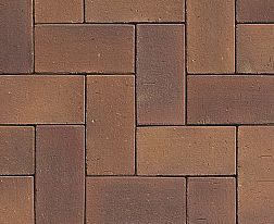 Westerwalder Klinker Тротуарная брусчатка PK07 Herbstlaub 20х10х5,2 см