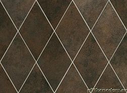 Equipe Oxide Negro Коричневый Матовый Керамогранит 14x24 см