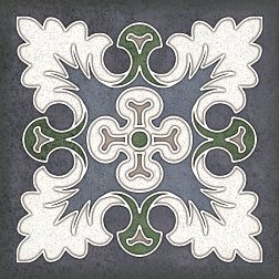 Kerlife Smalto Dеcor 1 Blu Синяя Матовая Настенная плитка 15х15 см