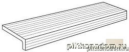 Керамическая плитка Atlas Concorde Etic Rovere Bianco Elemento L Strutturato Ступень структур. 22,5x90x4 см