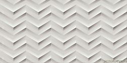 Atlas Concorde 3D White Chevron Matt Наенная плитка 30,5х56 см