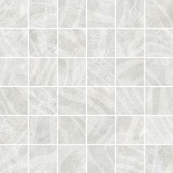 Roberto Cavalli Metal Soul Mos. Aluminum Zebra Серая Матовая Мозаика 30х30 см