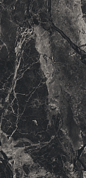Керамическая плитка Flavour Granito Kenta Nero Grande High Glossy Черный Полированный Керамогранит 60x120 см