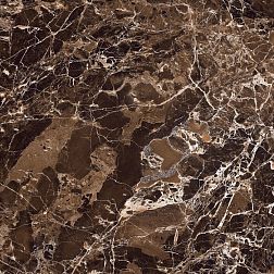 Керамическая плитка Sol Neo Empera Brown Коричневый Полированный Керамогранит 60x60 см
