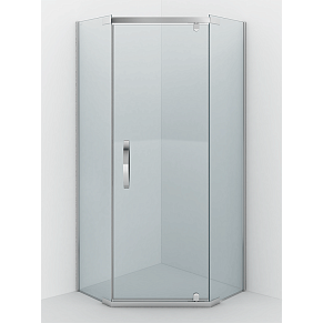 Alex Baitler AB215-90 Душевое ограждение 90x90x200 пятиугольное, прозрачное