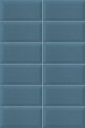 Керамическая плитка Mainzu Plus Bissel Blu-Grey Синяя Глянцевая Настенная плитка 10х20 см