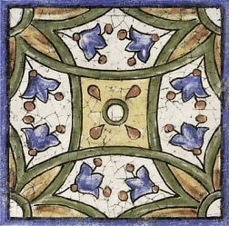 Mainzu Calabria Vietri 2 Декор 15x15 - Микс см