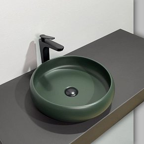 Comforty Раковина 114MDG темно-зеленая матовая
