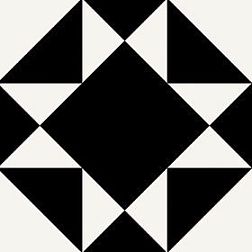 Nanda Tiles Kompas Venet Черно-белый Натуральный Керамогранит 20x20 см