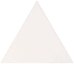 Equipe Scale 23811 Triangolo White Matt Настенная плитка 10,8x12,4 см