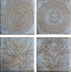 Cerdomus Kyrah Okean Blue BR 1-4 Синий Матовый Декор 20х20 см