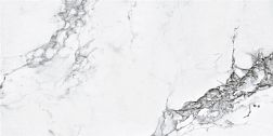 Керамическая плитка Keratile Capraia White Pulido Rect Белый Полированный Ректифицированный Керамогранит 59х119 см