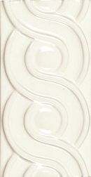 Керамическая плитка Adex Neri ADNE4114 Relieve Clasico Biscuit Бордюр 7,5х15 см