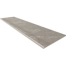 Estima Bernini BR03 Grey Серая Матовая Ступень (с насечками) 30x120 см