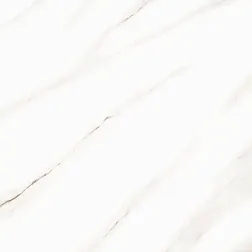 Керамическая плитка Flavour Granito Fossil Bianco Glossy Белый Полированный Керамогранит 60x60 см