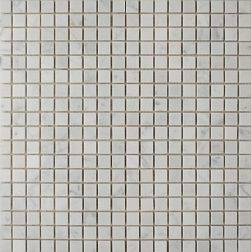 Керамическая плитка Orro Mosaic Orro Stone Bianco Carrara Pol. 1,5х1,5 Мозаика 30,5х30,5 см