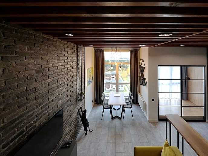 Кирпич Мирский в стиле Лофт