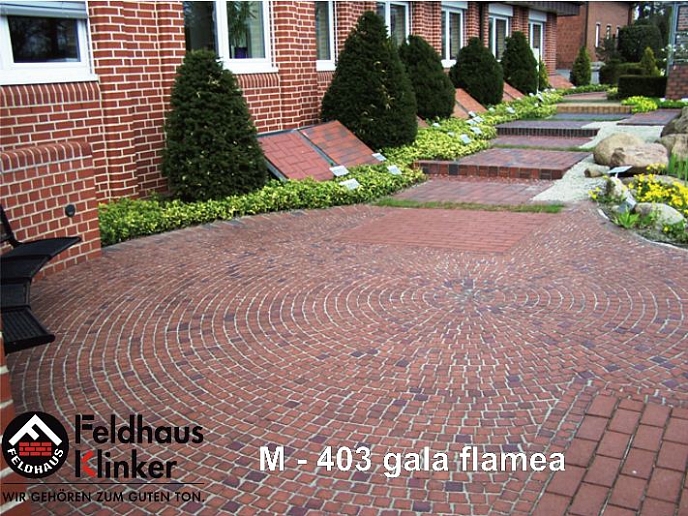 Керамическая плитка Feldhaus Klinker P 403 Gala Flamea