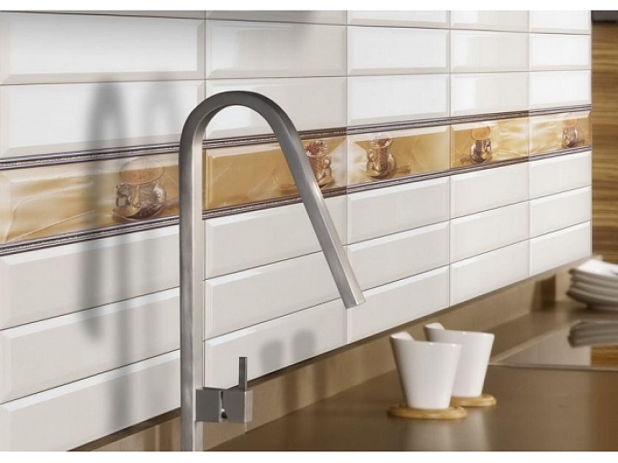 Керамическая плитка Absolut Keramika Gold Capuccino