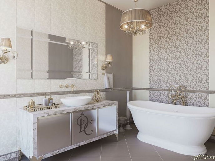 Керамическая плитка Delacora Moncada Crema