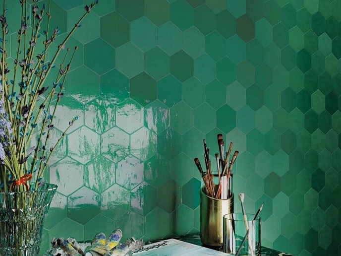 Керамическая плитка Wow Zellige Hexa