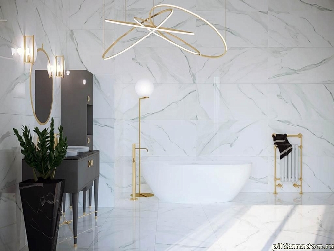 Керамическая плитка AGL Tiles Thasos Statuario