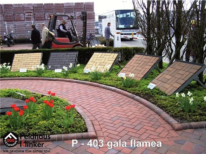 Керамическая плитка Feldhaus Klinker P 403 Gala Flamea