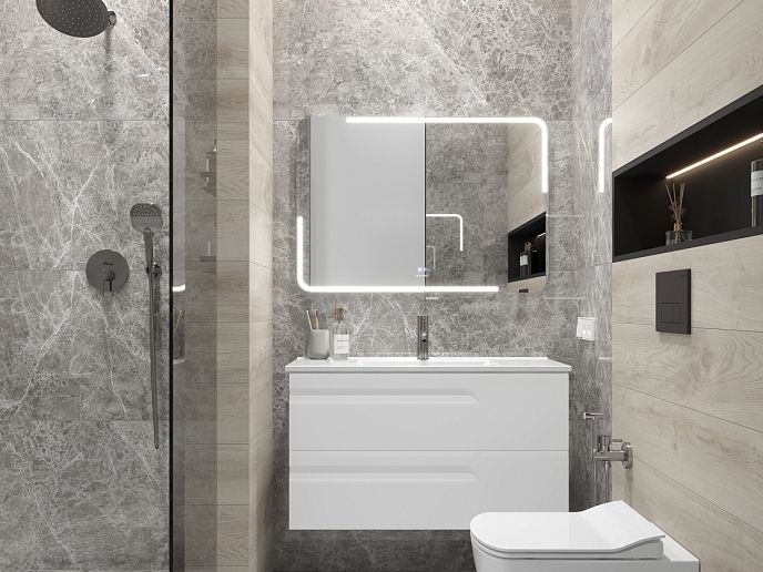 Керамическая плитка Ceradim Mramor Story Grey